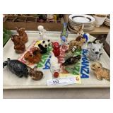 Tray: Goebel Animal Figurines