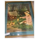 First Come First Serve Framed Print