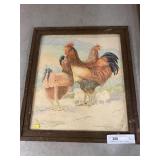 De Mato 86 Pencil Sketch of Chickens