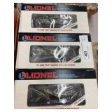 3 Lionel Chessie Ore Cars
