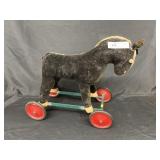 Primitive Cloth-Bodied Riding Horse