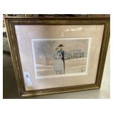 P Buckley Moss "The Home on the Hill" Print