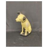 RCA Nipper Plaster Seated Dog Figure