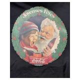 Cardboard Coca Cola Advertisement