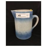 Stoneware Salt Glazed Milk Pitcher