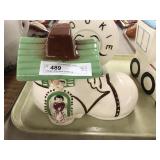 Vintage Shoe-form Cookie Jar