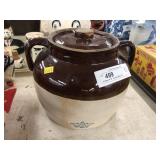 Vintage 4 Qt. Glazed Bean Pot