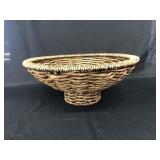 Large Contemporary Footed Basket