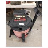 Craftsman 4.25 hp Wet/ Dry Vac