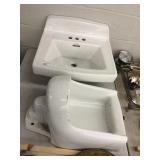 Porcelain Sink & Urinal