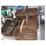 4 Vintage Picnic Baskets
