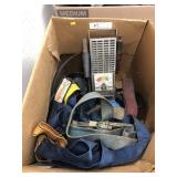 Box with Safety Harnesses, Lifting Straps,