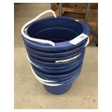 11 Plastic Buckets