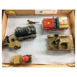 Cast Metal & Tin Litho Toys