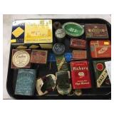 Tray: Tobacco & Snuff Tins