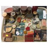 Tray: Advertising Tins