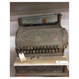 Early Brass Countertop Cash Register