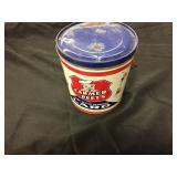 Peet Packing Co. Grand Rapids, MI  Lard Tin