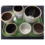 Assorted Stoneware Crocks & Canisters