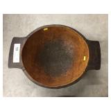 Contemporary Carved Wood Bowl