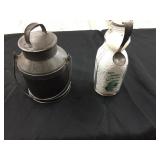 Cream Top Milk Bottle with Spoon & Early