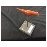 Contemporary Redware Pottery Bird