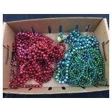 Assorted Mercury Glass Beaded Garland