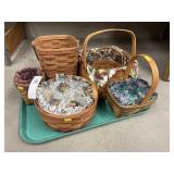 (6) Longaberger Baskets