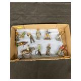 Cast Metal Cowboy Figurines