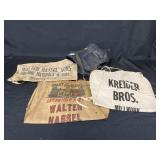 Assorted Advertising Nail Bags & Bonnet