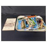 Tray: Postcards