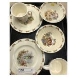 2 Sets of Royal Dalton Bunnykins Dishes