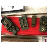 Box of Dinky Toy Military Vehicles