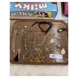 Tray: Costume Jewelry