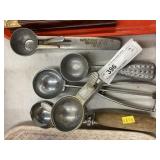 5 Vintage Ice Cream Dippers