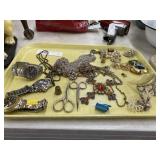 Tray: Costume Jewelry
