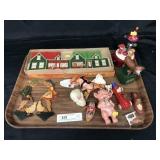 Vintage Christmas Items & Celluloid Animals