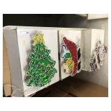 (3) Various Light-Up Christmas Decorations