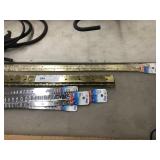 Selection of Brass& Nickel Piano Style Hinges