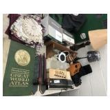 World Atlas, Poker Chips, Card Shuffler, etc