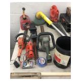 Electric Hedge Trimmers, Weed Eater, Blower,