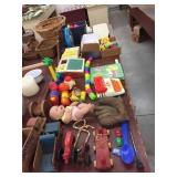 Vintage Toys- Fisher Price Desk, Hobby Horse,