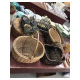 Vintage Baskets, Cheese Box, Metalwares