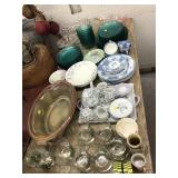 Fostoria Glassware, Transferware, etc.