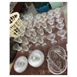 Large Selection of Fostoria Stemware, Sandwich