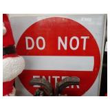 "Do Not Enter" Aluminum Street Sign