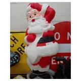 Large Blow Mold Electrified Santa