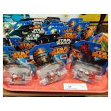 (17) Star War Hot Wheels