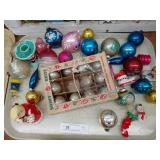 Vintage Christmas Bulbs & Figures