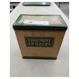 Vintage Edgemont Tin Litho Cracker Tin